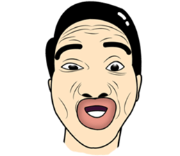 Face feelings sticker #14794866