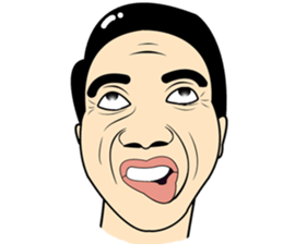 Face feelings sticker #14794867