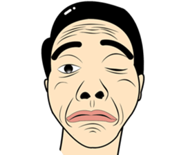 Face feelings sticker #14794869