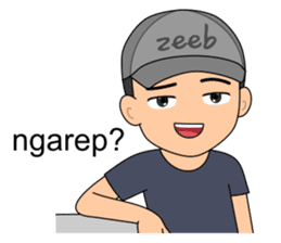 ZEEB : Anak Zeeb (Zeeblogi) sticker #14795034