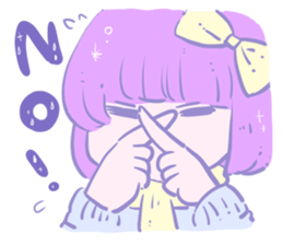 Yumekawa supporter girl sticker #14795493