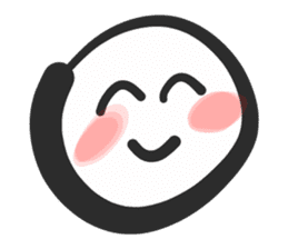 Emoji face - funny weird smiley sticker sticker #14796568