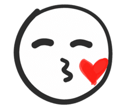 Emoji face - funny weird smiley sticker sticker #14796572