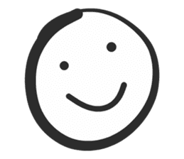 Emoji face - funny weird smiley sticker sticker #14796573