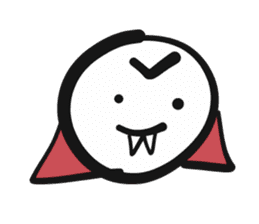 Emoji face - funny weird smiley sticker sticker #14796575