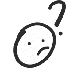 Emoji face - funny weird smiley sticker sticker #14796579