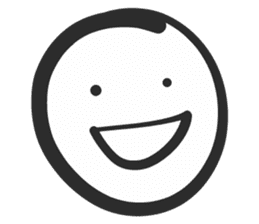 Emoji face - funny weird smiley sticker sticker #14796581