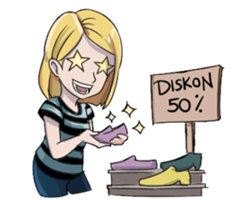 Cewek Medsos sticker #14797969