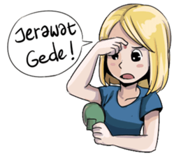 Cewek Medsos sticker #14797972