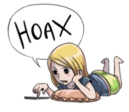 Cewek Medsos sticker #14797974