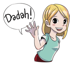 Cewek Medsos sticker #14797975