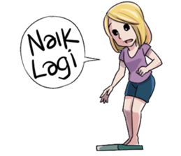 Cewek Medsos sticker #14797977