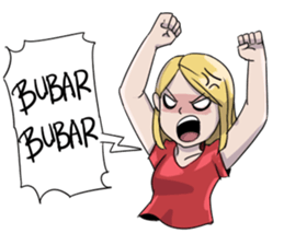 Cewek Medsos sticker #14797979