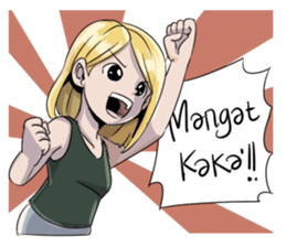 Cewek Medsos sticker #14797981