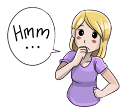 Cewek Medsos sticker #14797985