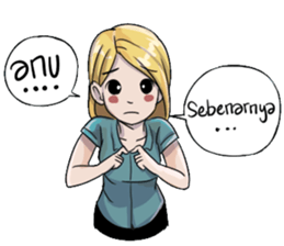 Cewek Medsos sticker #14797986