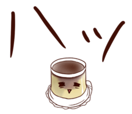 More! Greedy pudding sticker #14798560