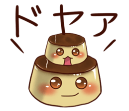 More! Greedy pudding sticker #14798572