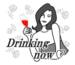 Drinking People (Animation) ENG.ver sticker #14798822