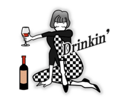 Drinking People (Animation) ENG.ver sticker #14798824