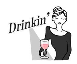 Drinking People (Animation) ENG.ver sticker #14798826