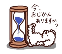 Toypoodle loafs around at home 3 sticker #14798922