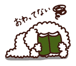 Toypoodle loafs around at home 3 sticker #14798928