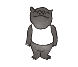Hippo Guy sticker #14798946
