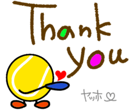 Tennis2(Daily conversation) sticker #14798968
