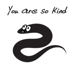 black worm sticker #14799219