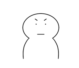 Facial expressions Sticker sticker #14799406