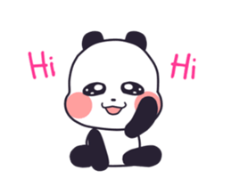 Meenie the panda sticker #14799702