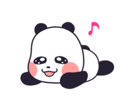 Meenie the panda sticker #14799703