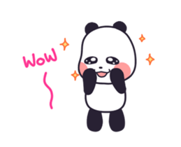 Meenie the panda sticker #14799704