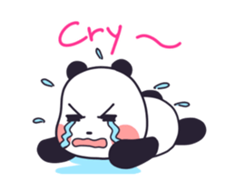 Meenie the panda sticker #14799705