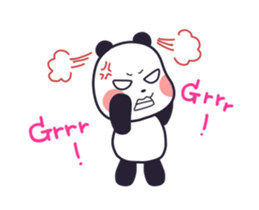 Meenie the panda sticker #14799706