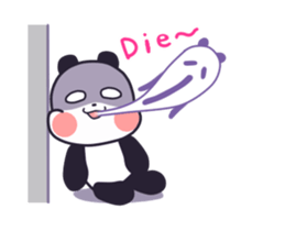 Meenie the panda sticker #14799709