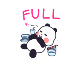 Meenie the panda sticker #14799712