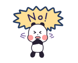 Meenie the panda sticker #14799716