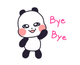 Meenie the panda sticker #14799718