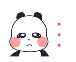 Meenie the panda sticker #14799721