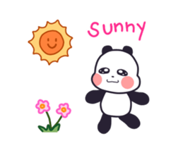 Meenie the panda sticker #14799723