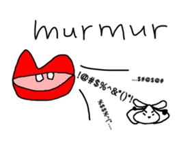 7 ne Queen Wanwan-word chain sticker #14800025