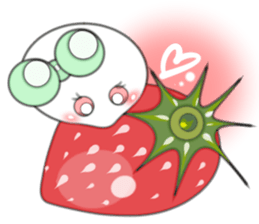 Strawberry Marshmallow. sticker #14800188