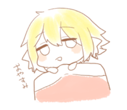 tsukunechan of lizard sticker #14800495