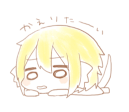 tsukunechan of lizard sticker #14800498