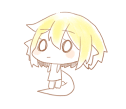 tsukunechan of lizard sticker #14800524