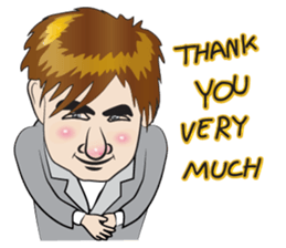 grand mom and her family sticker #14800569