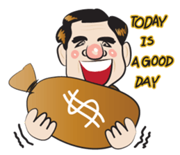 grand mom and her family sticker #14800570