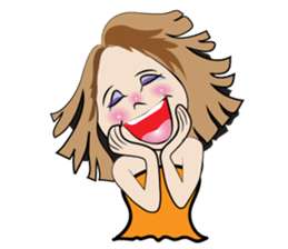 grand mom and her family sticker #14800574